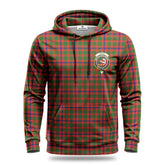 Skene Modern Tartan Crest Hoodie